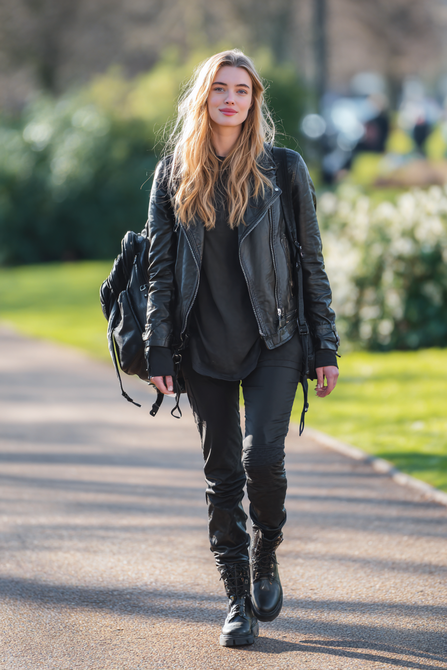 Leather Jacket Outfit 1206592