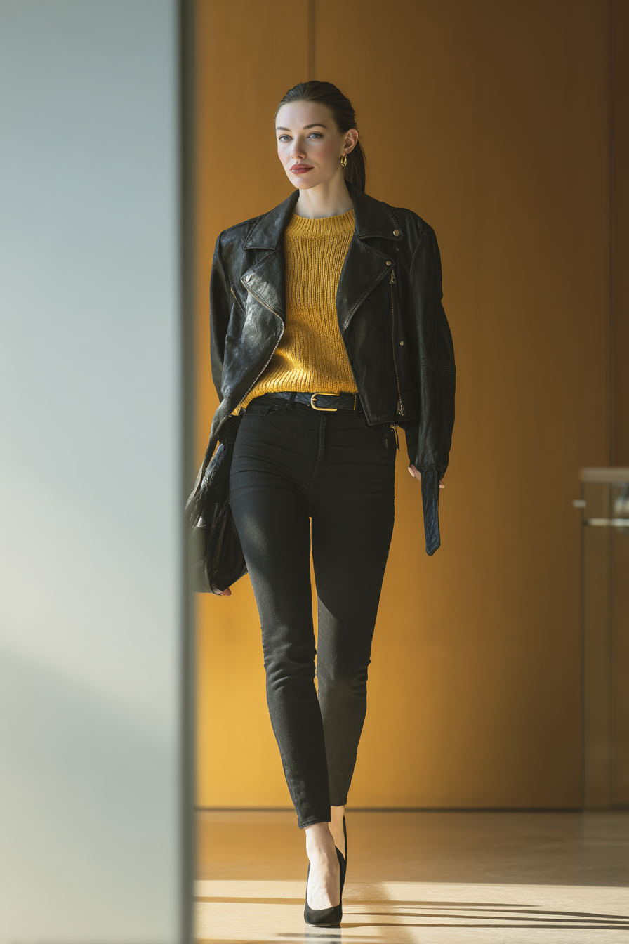Leather Jacket Outfit 807300