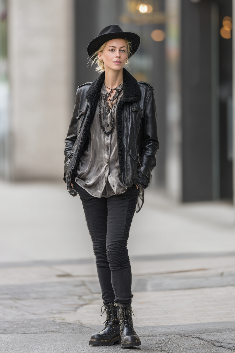 Leather Jacket Outfit 984968