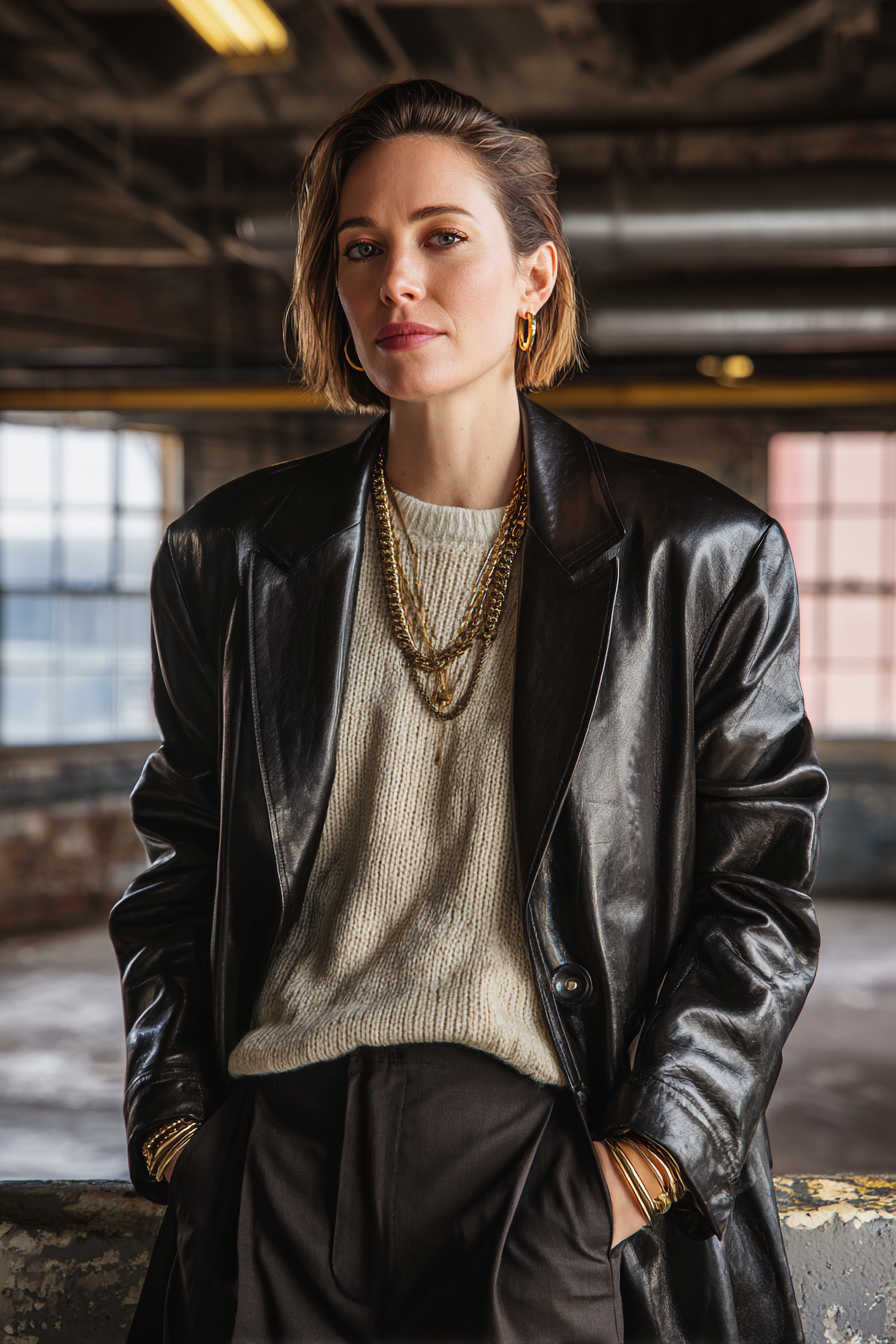 Leather Jacket Outfit 1229728