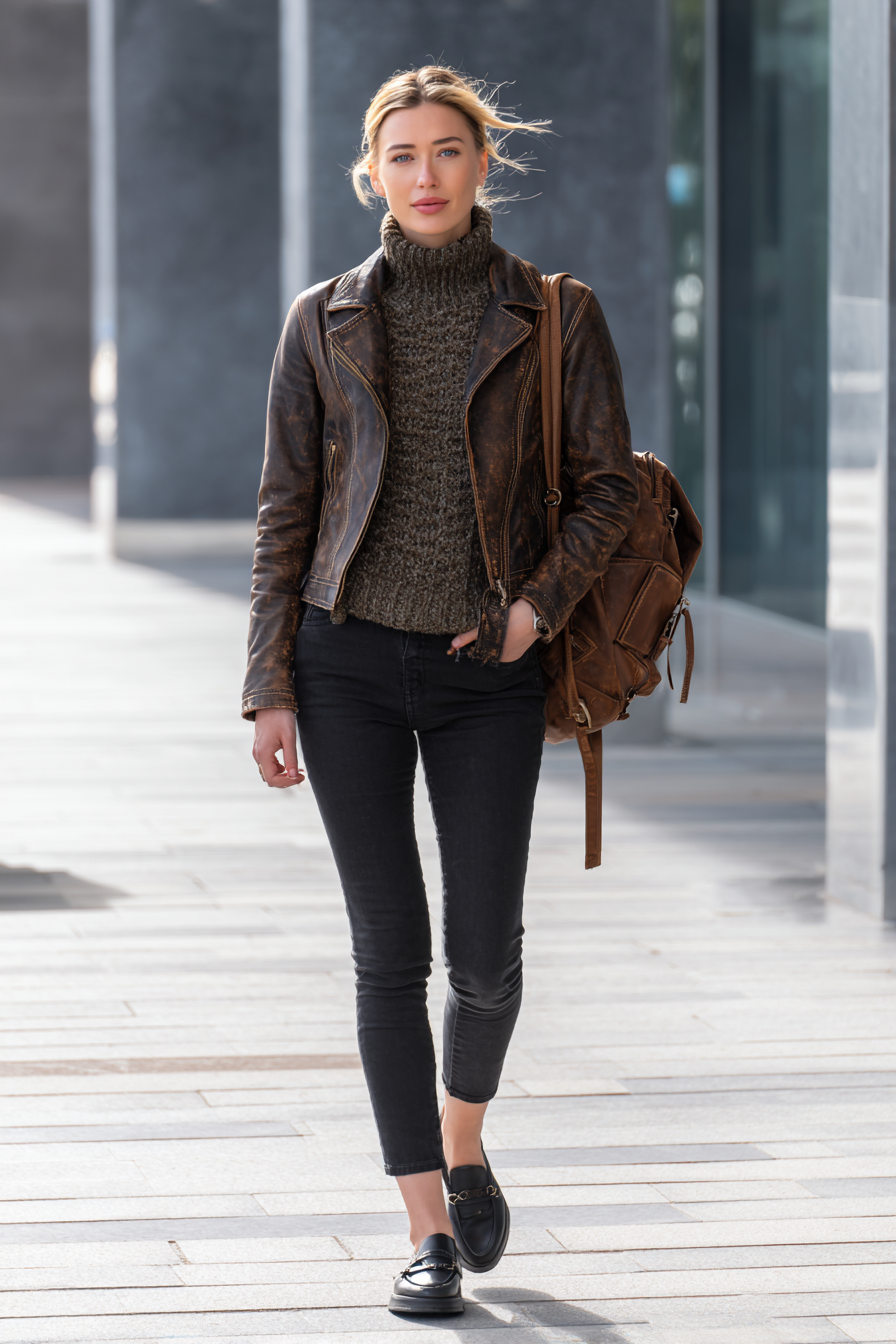 Leather Jacket Outfit 1097390