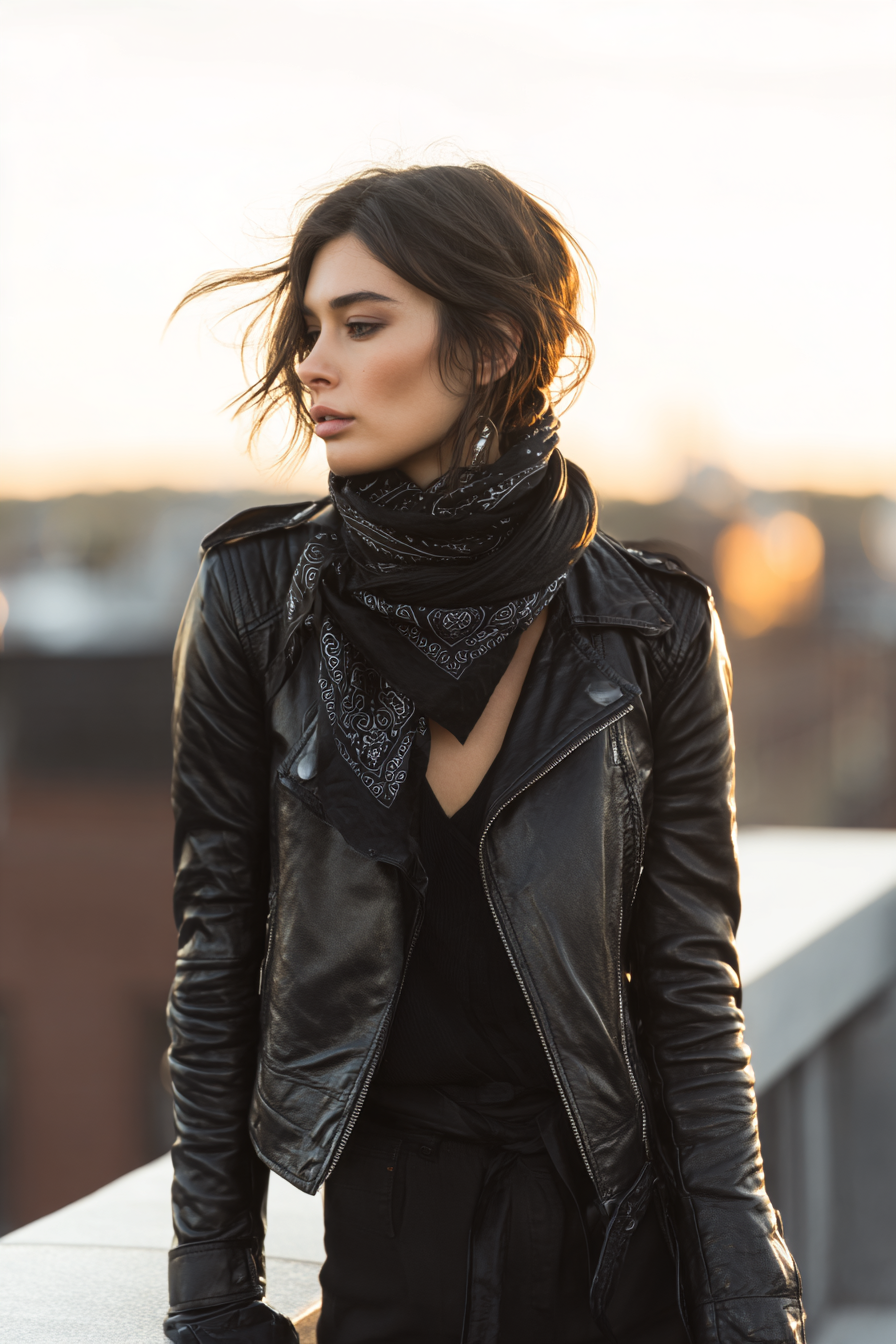 Leather Jacket Outfit 962860