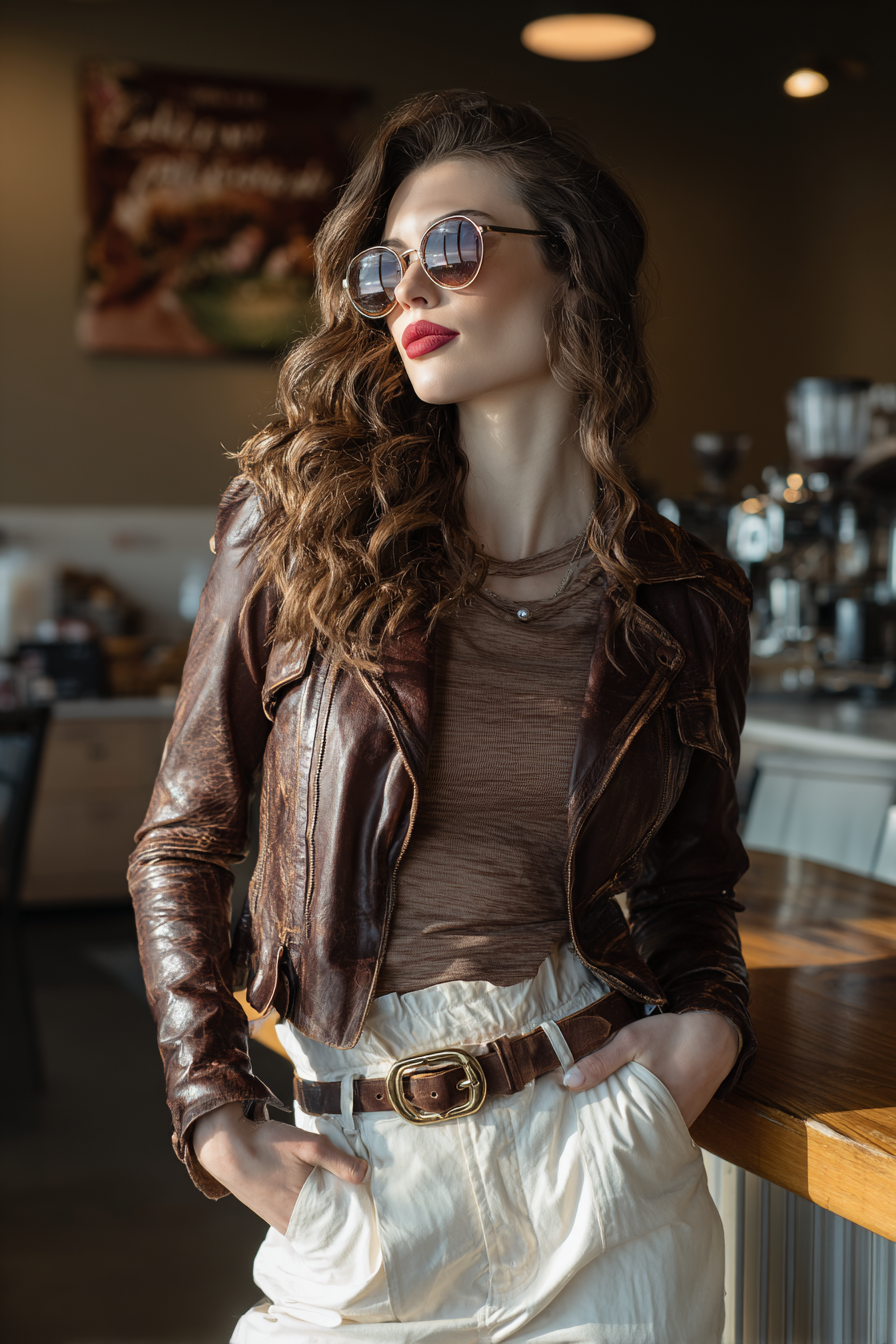 Leather Jacket Outfit 1210570