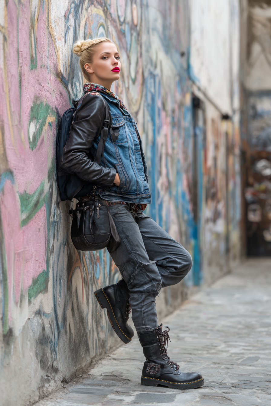 Leather Jacket Outfit 1225954