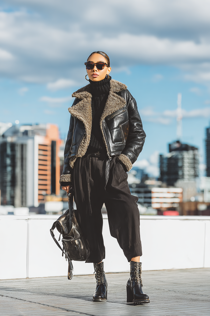 Leather Jacket Outfit 1044840