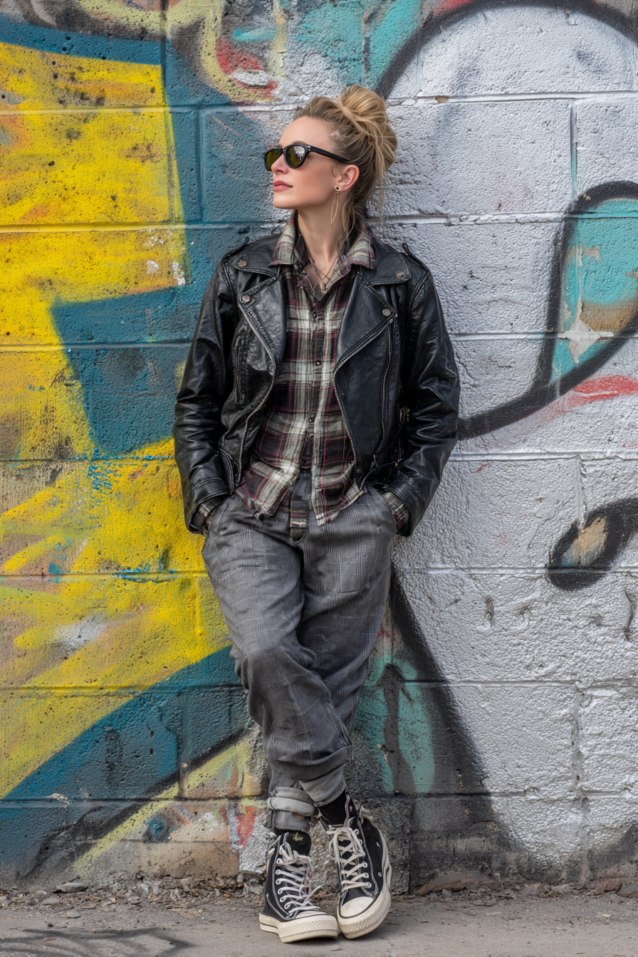 Leather Jacket Outfit 1805468
