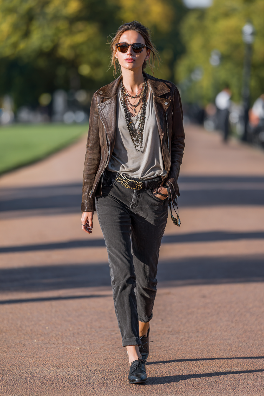 Leather Jacket Outfit 1135488