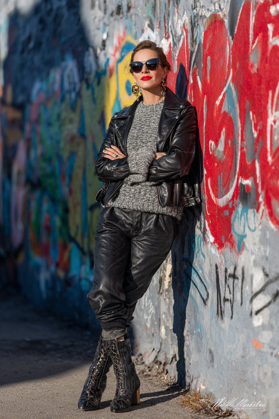 Leather Jacket Outfit 1351992